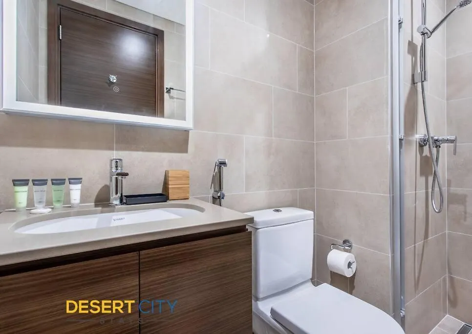 Fully Furnished In 2 Bed In Sobha Creek Vista Reserve, Hosted By Desert City Stays دبي 0*,